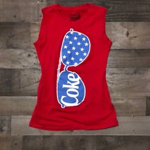 Coca-Cola Vintage Sleeveless T-shirt